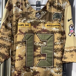 Tampa Bay Buccaneers Camo Jersey